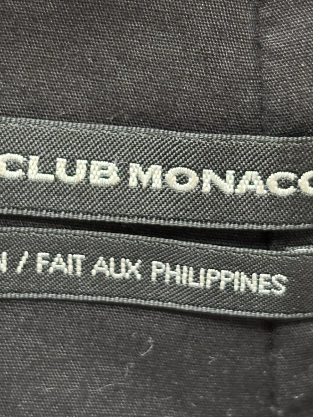 Club Monaco Black Pencil Skirt Size 8 Like New